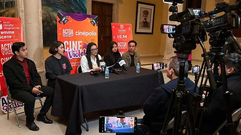 Cine violeta, cortometrajes para reflexionar sobre la violencia de género en Durango